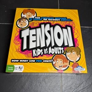Outset Media Tension Kids vs Adults Board Game Family Edition New Sealed